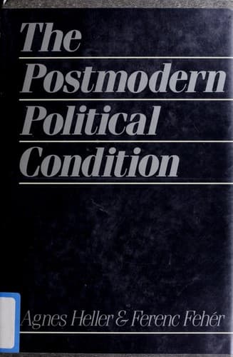 Tapa de The postmodern political condition