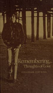 Tapa de Remembering ...; thoughts of love