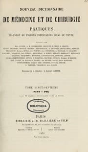 Tapa de Nouveau dictionnaire de medecine et de chirurgie pratiques