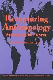 Tapa de Recapturing Anthropology