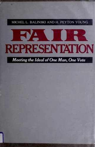 Tapa de Fair representation