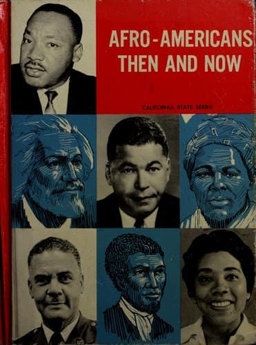 Tapa de Afro-Americans, then and now