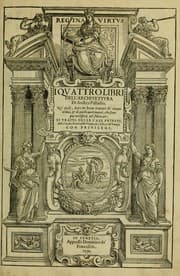 Tapa de Quattro libri dell'architettura