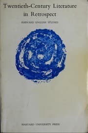 Tapa de Twentieth-century literature in retrospect