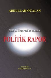 Tapa de PKK 5. Kongresi'ne sunulan politik rapor