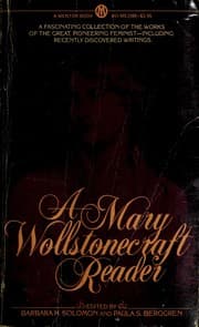 Tapa de Mary Wollstonecraft (Mentor Books)