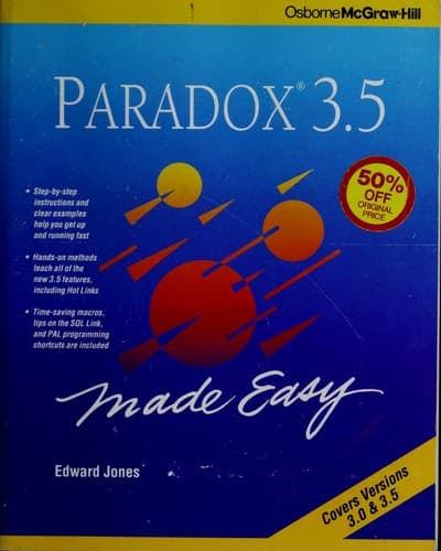 Tapa de Paradox 3.5 Made Easy