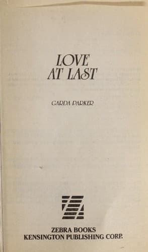 Tapa de Love at last
