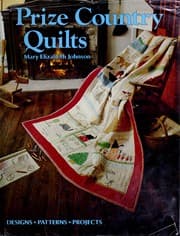 Tapa de Prize country quilts