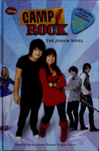 Tapa de Camp Rock The Junior Novel