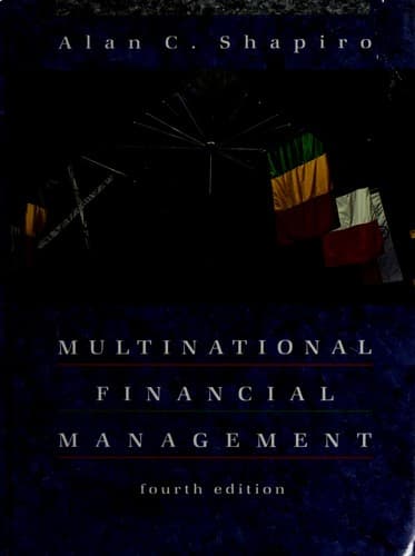 Tapa de Multinational financial management
