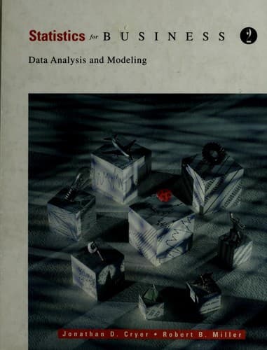 Tapa de Statistics for business