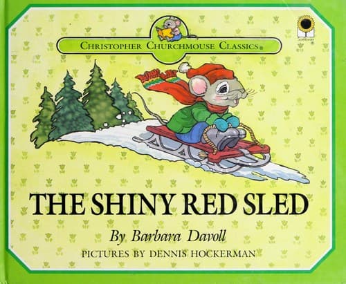 Tapa de The shiny red sled