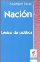 Tapa de Nacion. Lexico de Politica