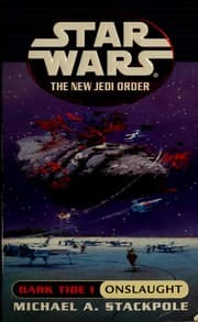 Tapa de Star Wars - The New Jedi Order - Dark Tide I - Onslaught