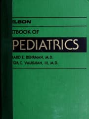 Tapa de Nelson textbook of pediatrics