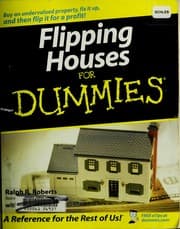 Tapa de Flipping Houses For Dummies
