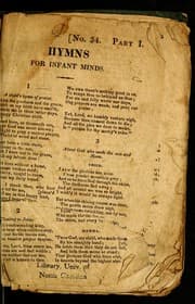 Tapa de Hymns for infant minds