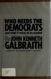 Tapa de Who needs the democrats, and what it takes to be needed