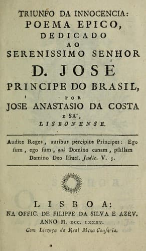 Tapa de Triunfo da innocencia