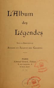 Tapa de L'Album des légendes