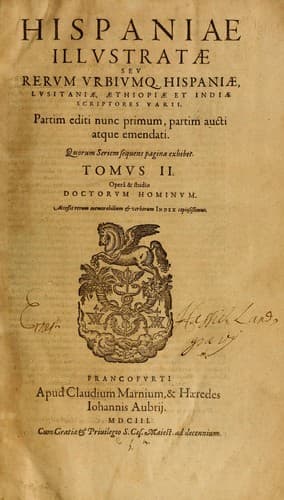 Tapa de Hispaniae illvstratæ