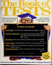 Tapa de The book of tests