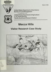 Tapa de Mecca Hills visitor research case study