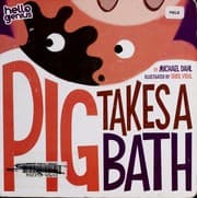 Tapa de Pig takes a bath