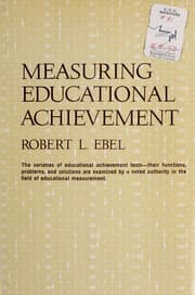 Tapa de Measuring educational achievement