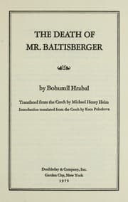 Tapa de The death of Mr. Baltisberger