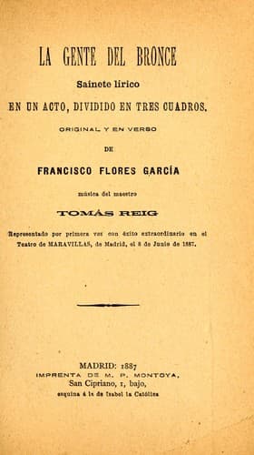 Tapa de La gente del bronce