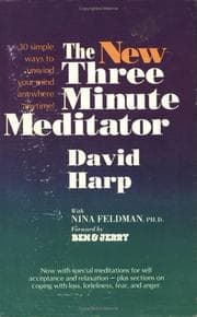 Tapa de The new three minute meditator