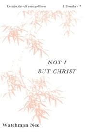 Tapa de Not I but Christ