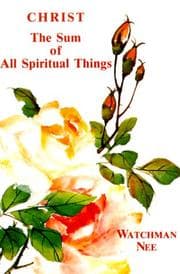 Tapa de Christ the Sum of All Spiritual Things