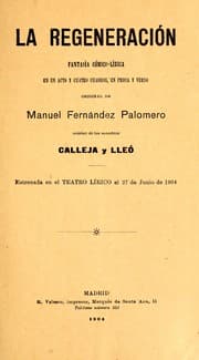 Tapa de La regeneración