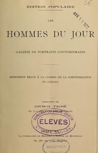 Tapa de Les Hommes du jour