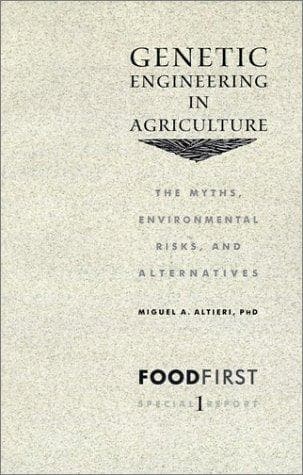 Tapa de Genetic Engineering in Agriculture