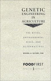 Tapa de Genetic Engineering in Agriculture