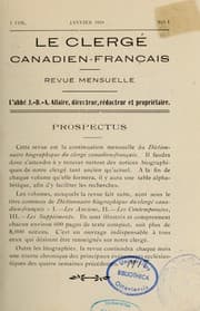 Tapa de Dictionnaire biographique du clergé canadien-français