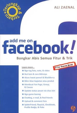 Tapa de Add Me on Facebook!