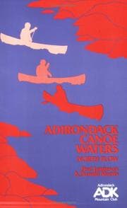 Tapa de Adirondack canoe waters, north flow