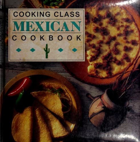 Tapa de Cooking class Mexican cookbook