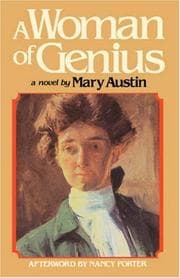Tapa de A  woman of genius