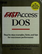 Tapa de Fast access/DOS