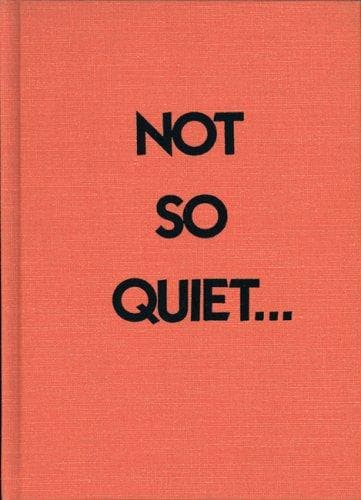 Tapa de Not so quiet