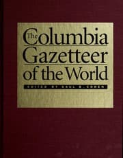 Tapa de The Columbia Gazetteer of the World