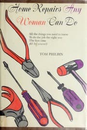 Tapa de Home repairs any woman can do