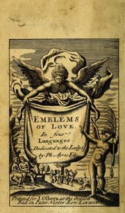 Tapa de Emblems of love, in four languages