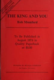 Tapa de The King and you